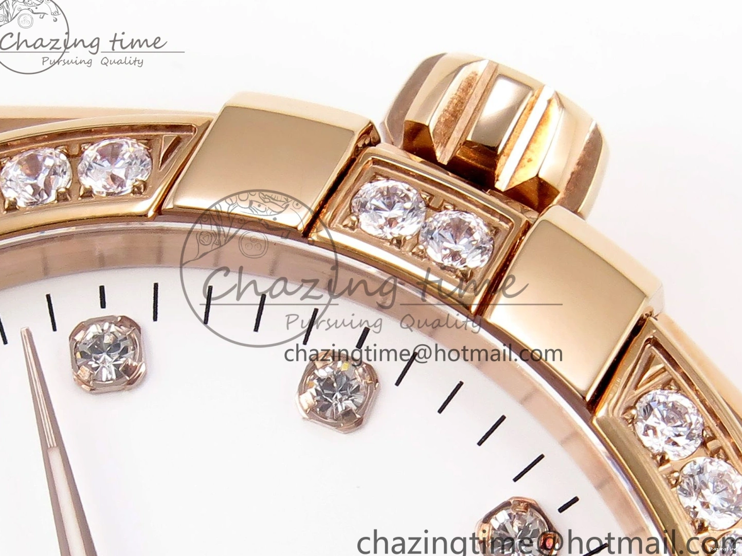 0216 Soft Constellation 39mm RG Diamonds Bezel ASWF 1:1 Best Edition White Dial on RG Bracelet A 7783